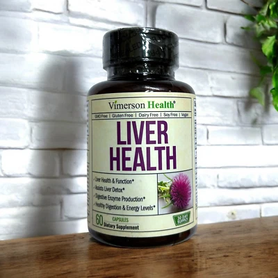 Vimerson Liver Health 60 cápsulas vegetales, BB 10/2026 Foto 1 de 3