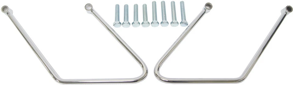 ALFORJA DISCO DURO HARLEY DAVIDSON SOPORTES CROMO DOS PERNOS SOFTAIL Foto 1 de 1