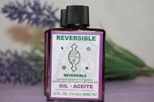 Reversible Oil (1) 4DRMs, Reverse Hexes, Curses, Santeria, Hoodoo, - Picture 1 of 4