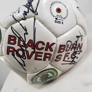 Blackburn Rovers Premier Title Winning Signed Ball RARE - Picture 1 of 10