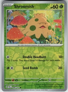 PO-01 Reverse Holo Shroomish 006/162 SV05: Temporal Forces - Picture 1 of 1
