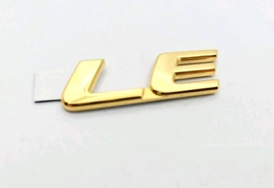 Toyota Sienna Le 1998-2003 emblema trasero dorado logotipo insignia OEM Foto 1 de 3