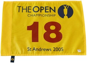 Official 2005 The British Open Championship 134th St Andrews Golf Pin Flag 🔥 ⛳️ - Picture 1 of 2