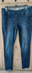 Lee Riders Womens Midrise Legging Stretch Skinny Pull On Denim Jeans Size 10 M - Picture 1 of 4