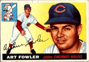 Art Fowler 1955 Topps #3 Rookie Cincinnati Redlegs - Picture 1 of 2