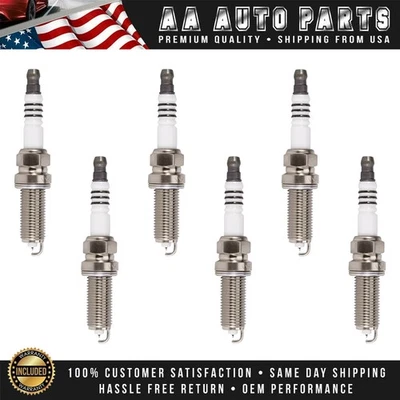 Комплект из 6 свечей зажигания Iridium для замены INFINITI M35 M35h Q50 Q70 QX60 XP5683 - Изображение 1 из 4