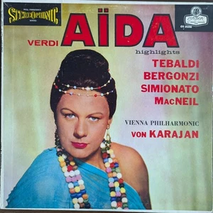 Verdi/Aida Highlights/Tebaldi/Bergonzi/Simionato/Macneil/Von Karajan/Vienna Phil - Imagen 1 de 5