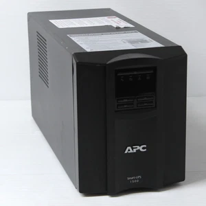 APC Smart UPS 1500 VA LCD Tower SMT1500I 8x outlet, RJ-45, USB-B - No Batteries - Picture 1 of 11