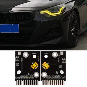 Placas de luz diurna LED DRL amarillas para BMW Serie 2 G87 M2 2022-24 2 piezas - Imagen 1 de 6