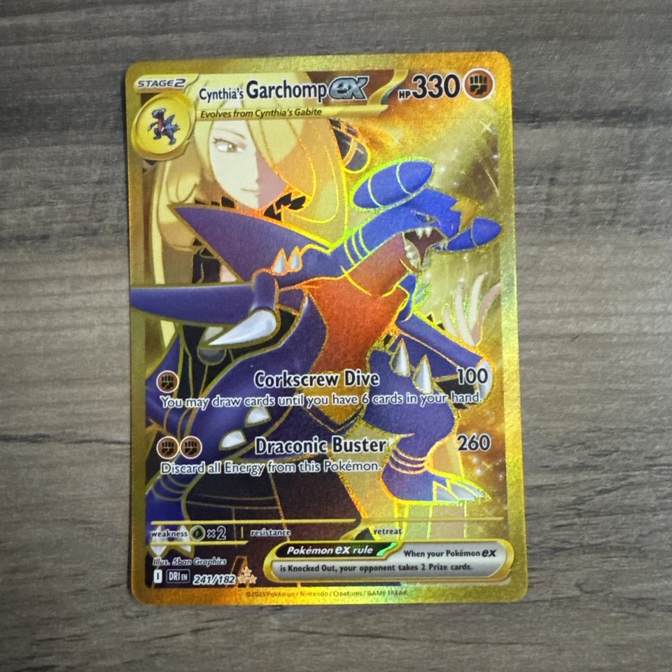 Cynthia's Garchomp ex 241/182 Sv10: Destined Rivals Holo - Image 1 of 4