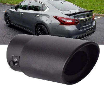 For Nissan Sentra SR Stainless Steel Round Rear Exhaust Pipe Tail Muffler Foto 1 de 4
