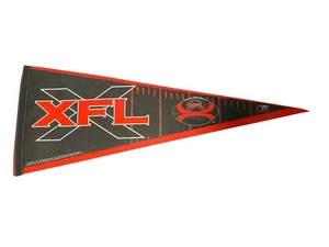 XFL Pennant (2000 XFL, LLC) (Wincraft Sports) nuovo - Foto 1 di 2
