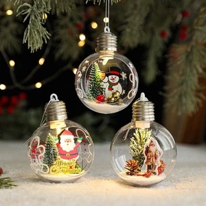 Light Feature Christmas Ball Christmas Tree Pendant Christmas Decoration - Picture 1 of 17