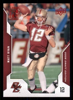 2008 Upper Deck Draft Edition Red #74 Matt Ryan - Image 1 of 2