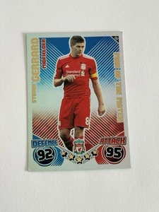 MATCH ATTAX 2010/11 10/11 STEVEN GERRARD MAN OF THE MATCH NO 409 - Picture 1 of 2
