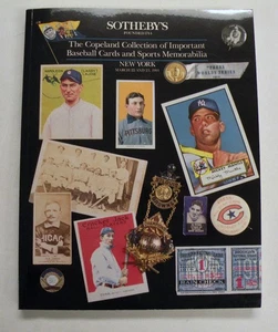 1991 Sotheby s Copeland Collection of Baseball Cards & Sports Memorabilia - Foto 1 di 3
