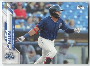 2020 Topps Pro Debut #PD-169 George Valera Lake County Captains - Picture 1 of 2