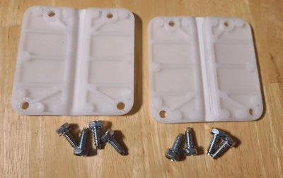 Par de bisagras de plástico ajustables Sleep Number Select Comfort para sala de cama (juego de 2) Foto 1 de 3