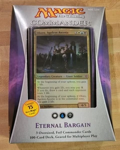 Eternal Bargain Commander Deck Sealed Mtg Magic The Gathering 2013 - Picture 1 of 2