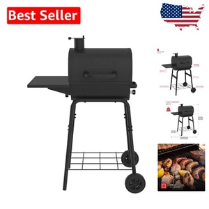 17.5 Inch Portable Charcoal Grill with 349 SQ In Area for Ultimate BBQ Flavor - Picture 1 of 11