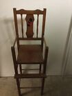 Vintage Wooden Doll Chair
