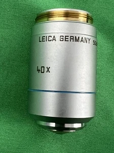 LEICA Germany 506097 N PLAN 40 X / 0.65 ∞/0.17/D Microscope Objective - Picture 1 of 7