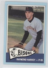 1990 David Lipscomb University Bisons Team Issue Ray Harvey Raymond Harvey #25