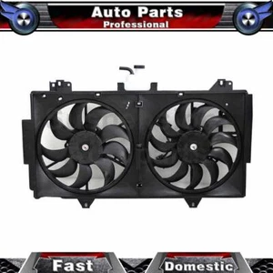APDI Dual Radiator and Condenser Fan Fits 2011 2012 2013 Mazda 6_SU - Picture 1 of 3