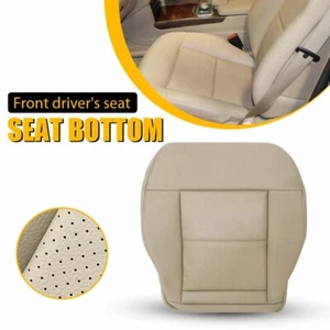 For 2010-2014 Mercedes Benz E350 E550 Driver Bottom Seat Cover Tan PU Leather - Bild 1 von 14