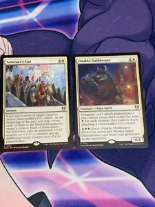 C490 MAGIC GATHERING MTG COMMANDER MASTERS SEMESTER'S END ONAKKA OATHKEEPER NM - Picture 1 of 22