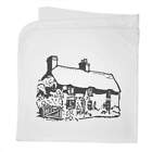 'Thatched Cottage' Cotton Baby Blanket / Shawl (BY00006542)