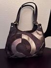 Coach Signature Leather Shoulder / Handbag Pre-Owned  & In Great Condition,