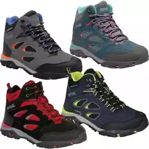 Regatta Kids Holcombe Mid Junior Outdoor Waterproof Walking Hiking Boots RRP £70 - Picture 1 of 21