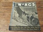 RAAF Wings Vintage Magazine Vol 4 No 1 1944 Military Australian Air Force Assoc