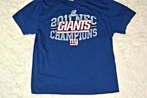 New York Giants 2011 NFC Champions Jungen Größe XL Extra Large Jugend Fußballtrikot - Bild 1 von 9