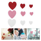 300 Assorted Heart Glitter Foam Stickers For Arts And Crafts