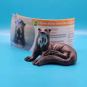 YOWIE Giant River Otter Sammlerstück Tier Figur Wildwasser Serie Papier - Bild 1 von 7