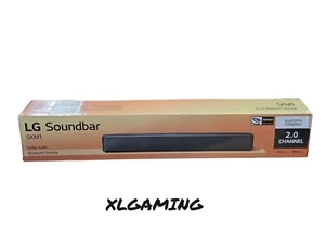 LG 2.0 ch. Soundbar with Bluetooth Streaming, Dolby Audio 40W - SKM1 Black - Picture 1 of 7