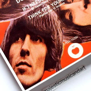 THE BEATLES GEORGE HARRISON EP 7" VINYL 1971 ORIGINAL EX+ RUBBER SOUL ERA RARE - Picture 1 of 6
