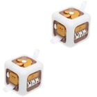  2pcs Toddler Busy Cube Toy Toddler Busy Board Preschool Learning Toy Kids Hand