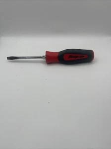 Snap On - SGD4B - 1/4" - Red & Black Flathead Soft Grip Screwdriver - Imagen 1 de 4