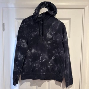 Armani Exchange Men’s tie-dye tapered Hoodie Size Medium Navy - Picture 1 of 6
