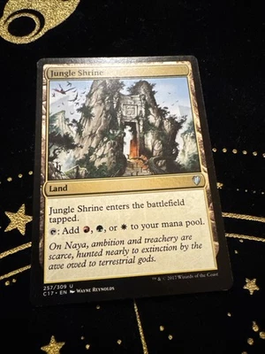 Jungle Shrine - Commander 2017 #257/309 MTG Magic The Gathering - Image 1 of 4