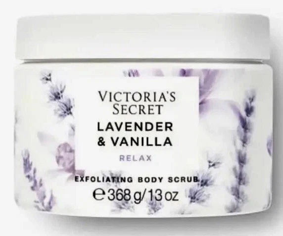 Exfoliante corporal exfoliante relajante de lavanda y vainilla Victoria's Secret 13 oz / 368 g Foto 1 de 1
