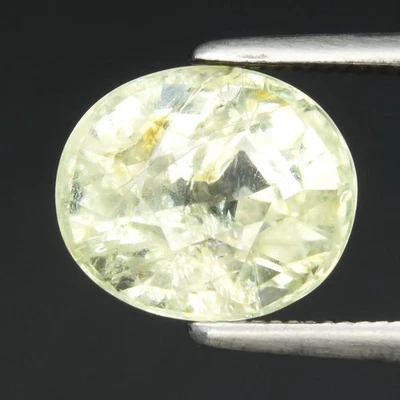 💎 Granate grosular verde natural ovalado de 2,94 quilates 8,5 x 7,3 mm - Piedra preciosa de África Foto 1 de 4