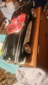 Solido 1:12 1958 Chevy Corvette Black HT w/ Removable Top - Picture 1 of 19