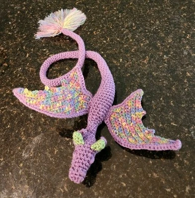 Disfraz de dragón mascota portátil para feria/fantasía renacentista - hecho a mano Foto 1 de 4