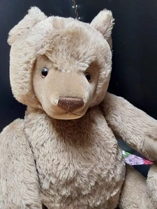 VINTAGE Steiff Mohair Bear Extra LARGE Mohair 25" SITTING 32" STANDING - Picture 1 of 8