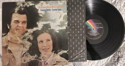 Conway Twitty/Loretta Lynn - Louisiana Woman, Mississippi Man (LP, 1973, MCA) - Image 1 of 2