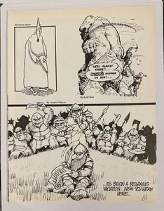 Vintage Print Ad/Poster Dungeons & Dragons - DND Fantasy Wall Art Decor - Imagen 1 de 3